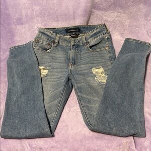 Aeropostale Light Blue High Rise Jeggings